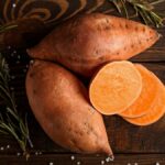 how far did sweet potatoes travel to georgia